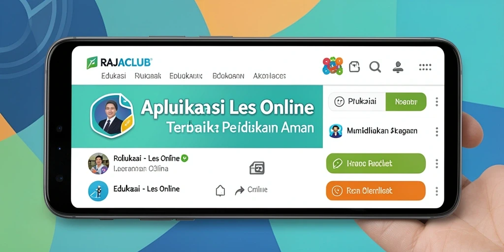 Tampilan antarmuka RAJACLUB yang user-friendly dan intuitif.